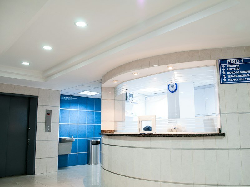Reception and waiting area